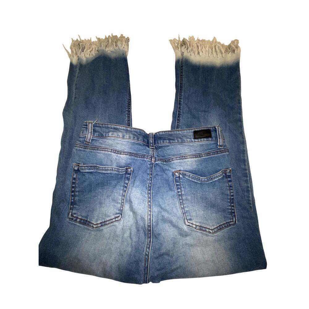 Black Label C'est Toi Womens Very Raw Hem Skinny Jeans Size 29 - Picture 2 of 7